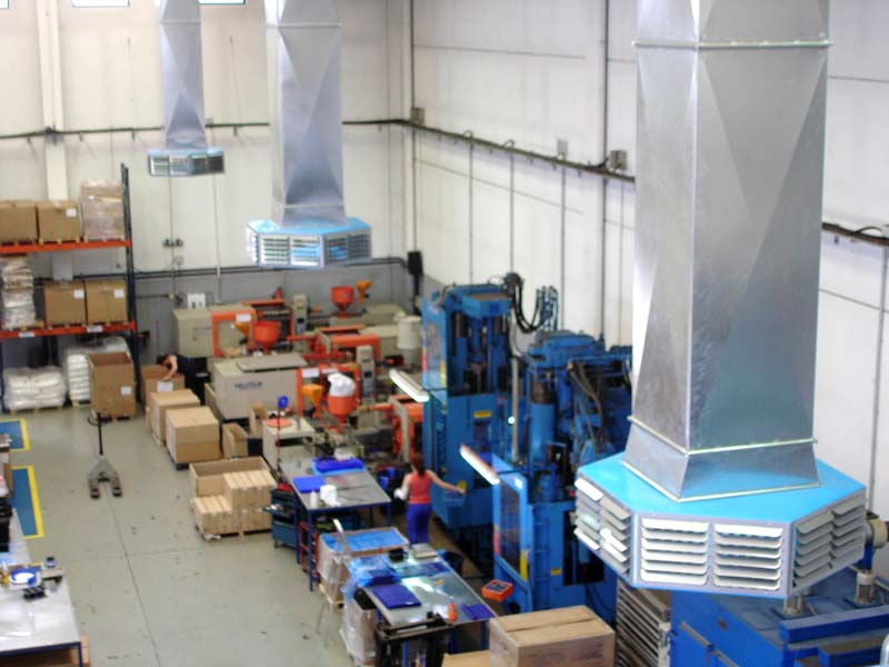 Equipo de climatización industrial