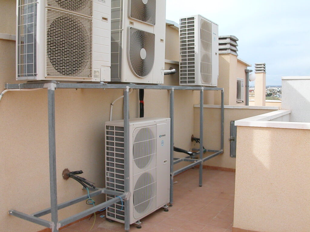 Mantenimiento de sistema de climatización