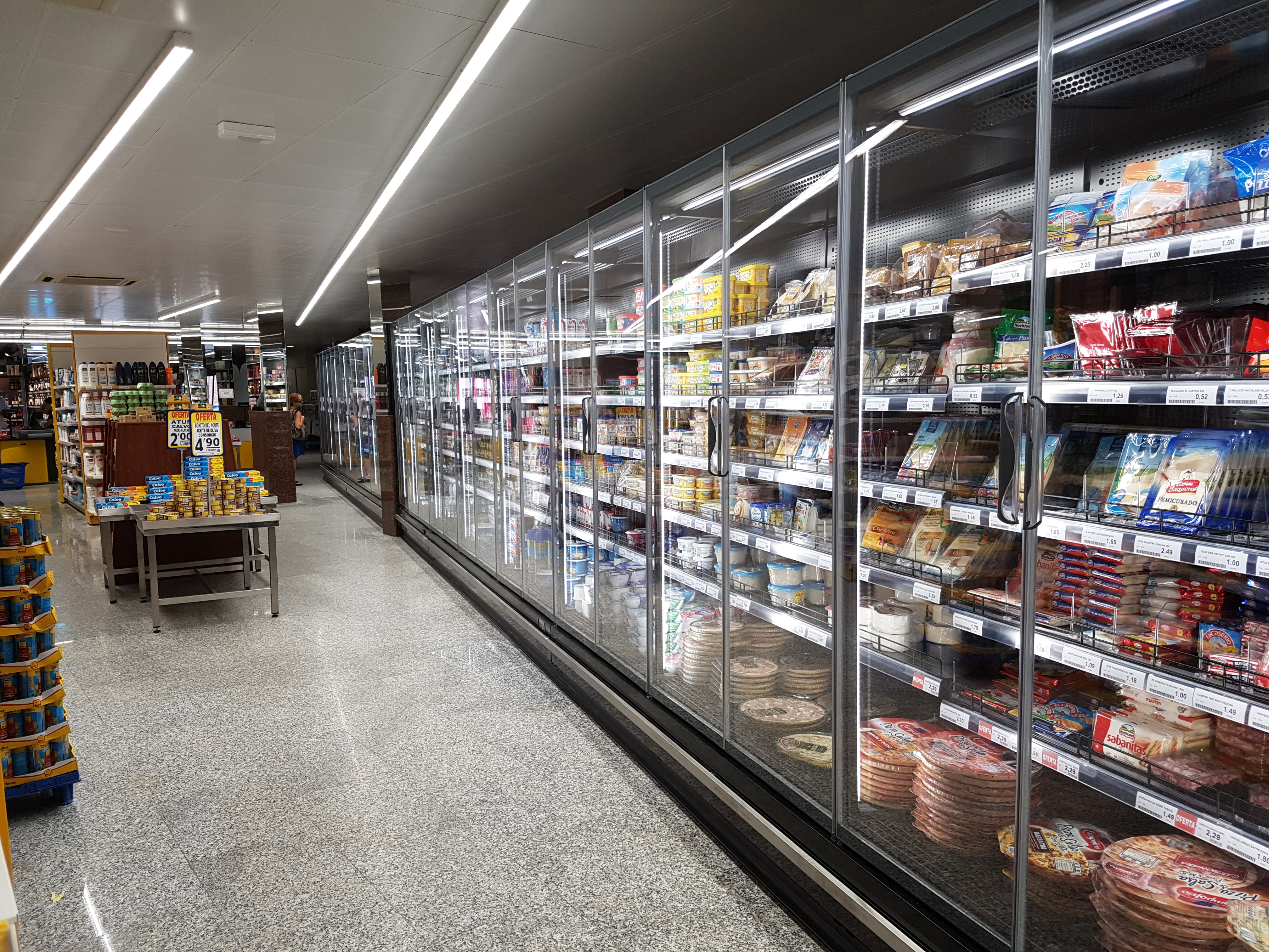 Instalación de climatización para alimentación