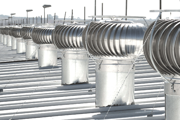 Instalación de ventiladores industriales