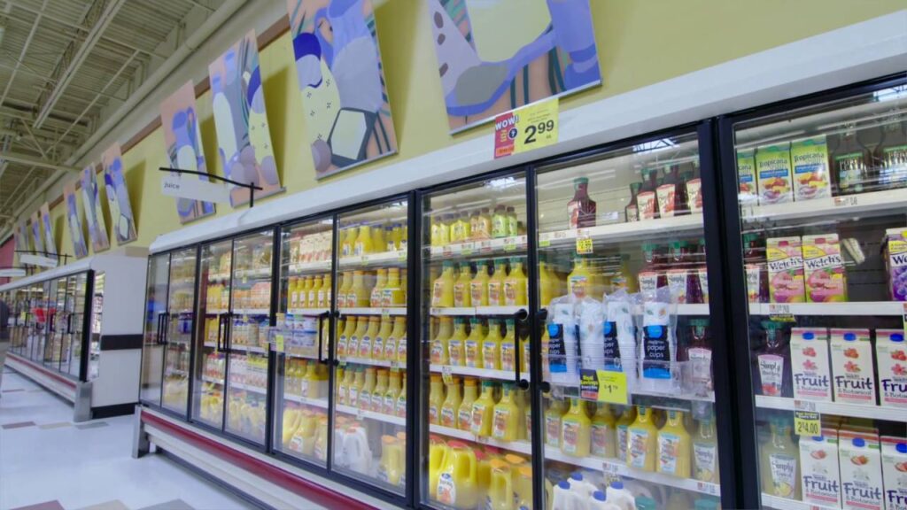 Instalación de murales refrigerados
